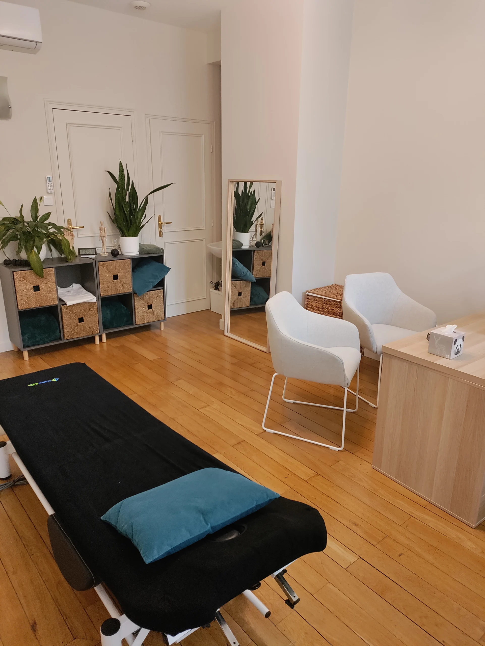 Cabinet d’ostéopathie à Dijon, espace de soins professionnel dédié à la prise en charge des douleurs et du bien-être